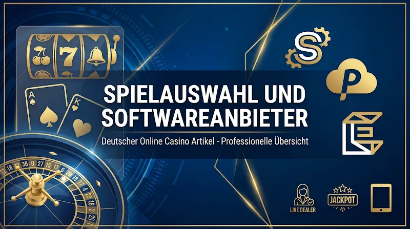Spielauswahl und Softwareanbieter